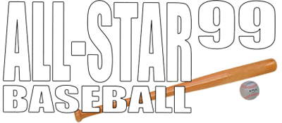All-Star Baseball 99 logo for GameBoy